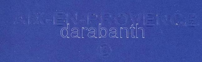 Vasarely Victor (1908-1997): Tupa-3. Heliogravűr, papír. Neuchatel, Éditions du Griffon kiadása. Bal...