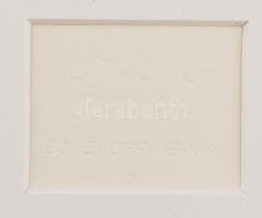 Vasarely Victor (1908-1997): Tupa-3. Heliogravűr, papír. Neuchatel, Éditions du Griffon kiadása. Bal...