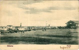 Silistra, Portul / port, steamship (EK)