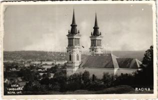 Máriaradna, Radna (Lippa, Lipova); kegytemplom / pilgrimage church. Arta (Timisoara) photo (EK)