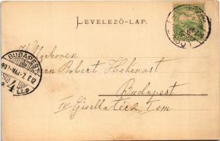 1902 Lőcse, Levoca; Justus villa. Latzin János kiadása / villa (EK)