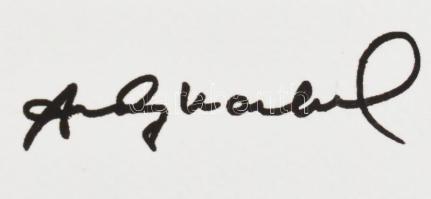 Andy Warhol (1928-1987): Orange squared Marylin. szitanyomat, papír. Sorszámozott: 125/81, jelzett a...