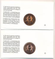 Magyarország 1992. Papp László (1947-) "Barcelonai Olimpia- Magyar Csapat" bronz emlékérem...