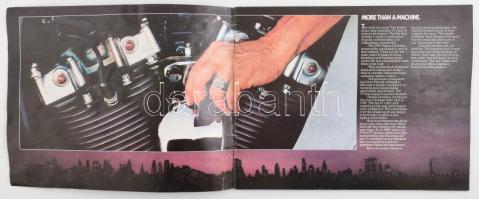 1981 Harley Davidson képes motor katalógus 22x30 cm