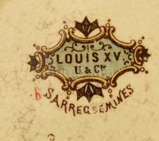 1880 körül, Sarreguemines és Copeland vegyes fajansz tétel, vegyes állapotban és méretben.

A téte...