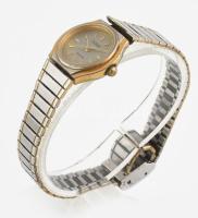 Doxa női quartz karóra, acél szíjjal, működik, kis kopásokkal, d: 22 mm