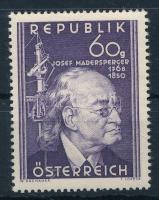 Josef Madersperger stamp, Josef Madersperger bélyeg