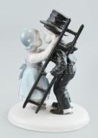 Metzler & Orloff kéményseprő szerelme, jelzett, hibátlan, m: 16 cm