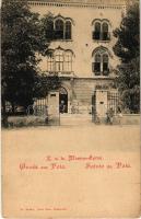 Pola, Pula; K.u.K. Marine-Spital / Osztrák-magyar haditengerészet kórháza / Austro-Hungarian Navy K.u.K. Kriegsmarine mariner hospital