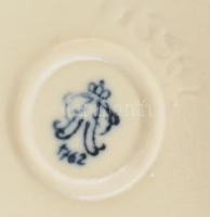 Német porcelán figura, balerina, sérült, jelzett, m: 17 cm