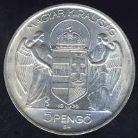 1939. 5P Ag "Horthy balra" T:1/2