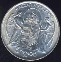 1939. 5P Ag "Horthy balra" T:1/2