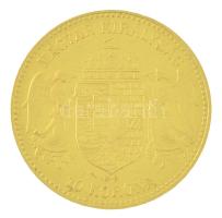 1911KB 10K Au "Ferenc József" Körmöcbánya (3,38g/0.900) T:XF / Hungary 1911KB 10 Korona Au...