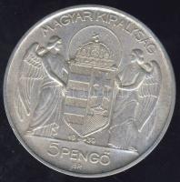 1939. 5P Ag "Horthy balra" T:1/2