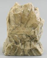 Beethoven alabástrom szobor, jelzett, korának megfelelő állapotban, m: 18 cm