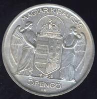 1939. 5P Ag "Horthy balra" T:1/2