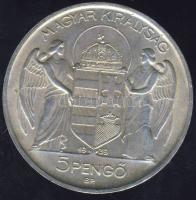 1939. 5P Ag "Horthy balra" T:1/2