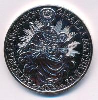 DN Magyarok Kincstára - Mária Terézia ezüst tallér, 1780 ezüstözött réz-cink ötvözet utánveret, kapszulában, tanúsítvánnyal (40mm) T:PP
