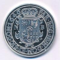 DN "Magyar tallérok utánveretben - I. Rákóczi György tallérja 1646" Ag emlékérem tanúsítvá...