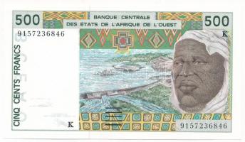 Nyugat-Afrikai Államok / Szenegál 1997. 500Fr T:AU West African States / Senegal 1997. 500 Francs C:AU Krause#110A g.