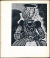 1967 Picasso kiállítási katalógus Műcsarnok 12p