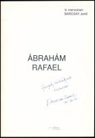 Ábrahám Rafael in memoriam Barcsay Jenő dedikált katalógus. Bp., 1993