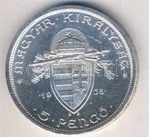 1938. 5P Ag "Szt.István" T:1/2