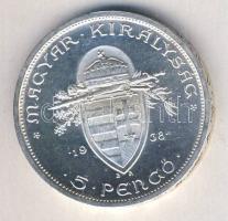 1938. 5P Ag "Szt.István" T:1/2