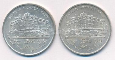 1993. 200Ft Ag "MNB" (2x) T:AU,XF patina
Adamo F13