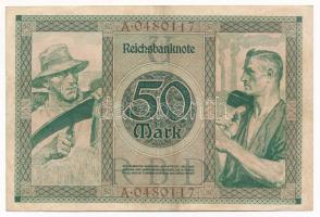 Németország / Weimari Köztársaság 1920. 50M "A 0480117" T:F szép papír
Germany / Weimar R...