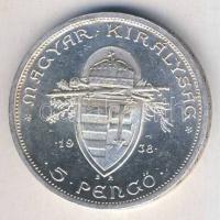 1938. 5P Ag "Szt.István" T:1/2
