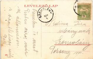 1907 Szeged, Belvárosi vasútállomás. Grünwald Herman kiadása (fl)