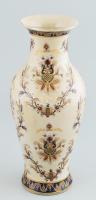 Kínai porcelán, váza, aranyozott, kopott, m: 30 cm