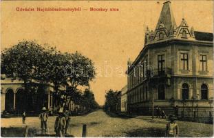 1909 Hajdúböszörmény, Bocskay utca, I. Városi Takarékpénztár. W.L. 2113. (fl)