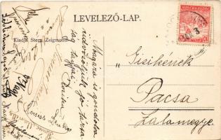 1913 Rákóczifalva, Református templom és paplak, állami iskola és katolikus templom, Fogyasztási szö...