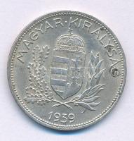 1939. 1P Ag T:XF patina Adamo P6