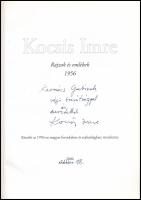 Kocsis Imre: Rajzok és emlékek - 1956. Kocsis Imre (1940-2015) által Kernács Gabriella (1943-2021) m...