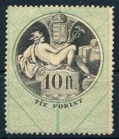 1868 10Ft okmánybélyeg
