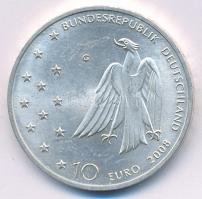 Németország 2008G 10E Ag "Franz Kafka" T:AU 
Germany 2008G 10 Euro Ag "Franz Kafka&q...