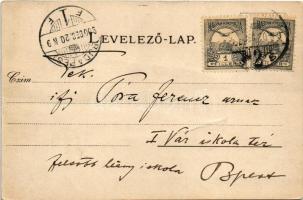 1900 Budapest VII. Athenaeum Irodalmi és nyomdai részvénytársulat Kerepesi úti épülete (ma Rákóczi ú...