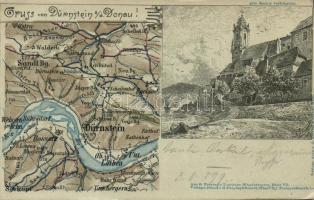 1899 Dürnstein Litho