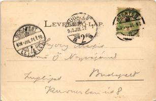 1903 Szentes, szélmalmok. Untermüller Ernő kiadása (EK)