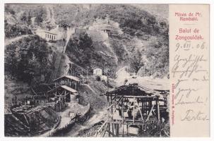 1906 Zonguldak, Zongouldak; Mines de Mr. Rombaki / mine, industrail railway. Edit. Georges M. Perpignani