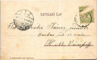 1906 Földeák, Római katolikus fiú iskola, községháza (Rb)