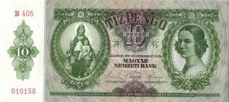 1936. 10P (4x) egymás utáni sorszámokkal T:I