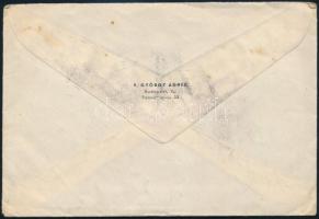 cca 1940 Váradyné György Ágnes rendező levele Sárdy Brutus (1892-1970) festőművész, restaurátorhoz a...