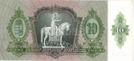 1936. 10P (3x) egymás utáni sorszámokkal T:I,I-