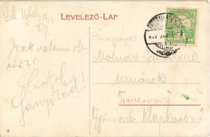 1912 Sátoraljaújhely, Tűzoltó laktanya, Önkéntes tűzoltó őrtanya, lovaskocsi