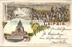 Leipzig People`s battle Litho