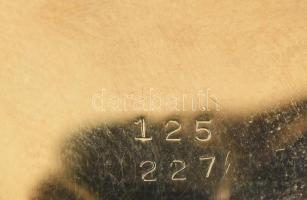 IWC 14K arany kézi felhúzós férfi karóra. Jelzett, hibátlan számlappal, bőr szíjjal 33 mm